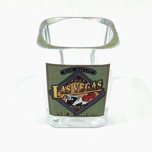 Vintage Las Vegas Nevada Shot Glass - Souvenir - Collectible